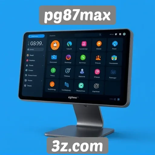 Interface do usuário do pg87max é intuitiva